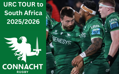 Connacht rugby URC South Africa Tour 2025/2026